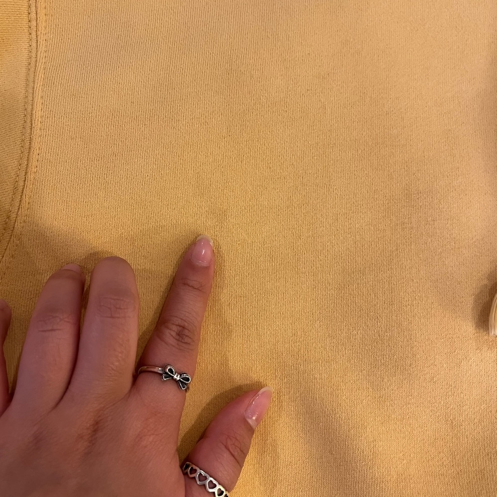 Brockhampton Iridescence Yellow Rainbow Couch Hoodie M - Picture 4 of 8